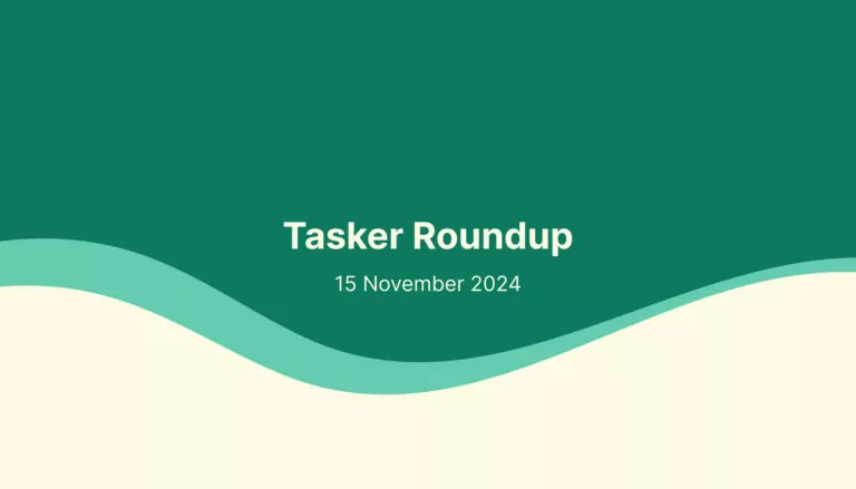 Tasker Roudup 11-2024 (CA)